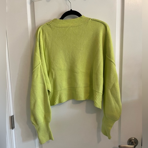 Free People- Easy Street Cropped Pullover - Picture 6 of 6